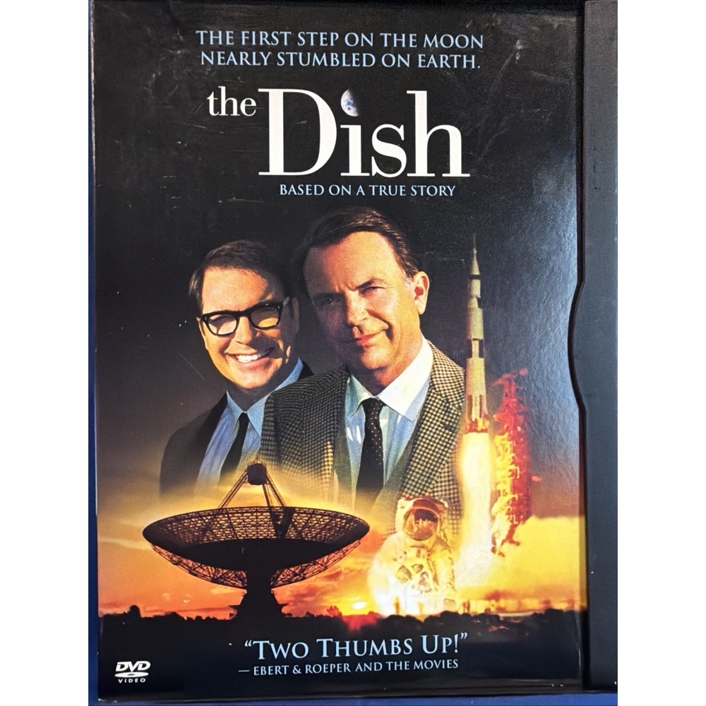 The Dish DVD 2001 Sam Neill Patrick Warburton True Story Space Race Comedy:VG